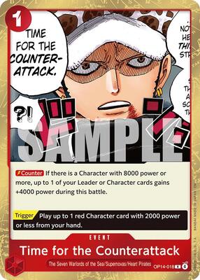 Time for the Counterattack card from The Azure Sea's Seven