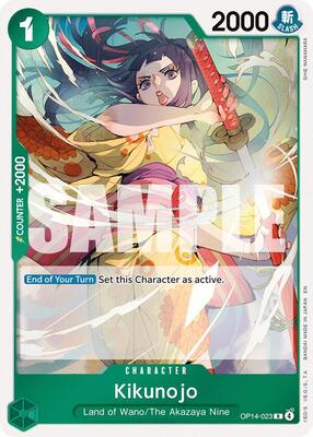 Kikunojo - OP14-023 card from The Azure Sea's Seven