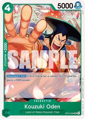 Kouzuki Oden card from The Azure Sea's Seven