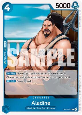 Aladine card from The Azure Sea's Seven
