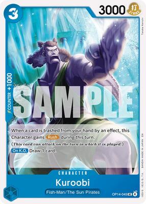 Kuroobi card from The Azure Sea's Seven