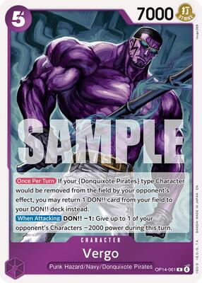Vergo card from The Azure Sea's Seven