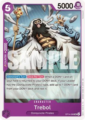 Trebol card from The Azure Sea's Seven