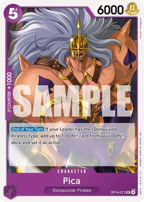 Pica card from The Azure Sea's Seven