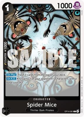 Spider Mice card from The Azure Sea's Seven