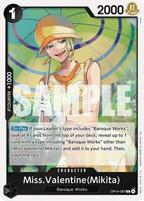 Miss.Valentine(Mikita) card from The Azure Sea's Seven