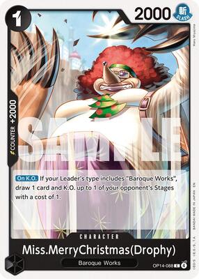 Miss.MerryChristmas(Drophy) card from The Azure Sea's Seven