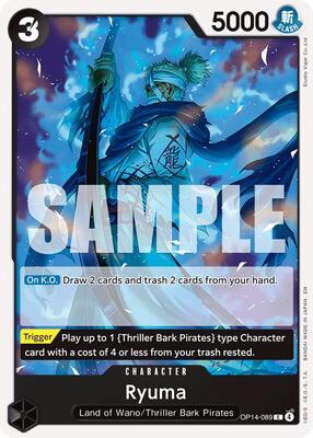 Ryuma card from The Azure Sea's Seven