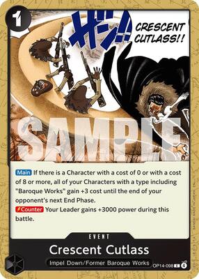 Crescent Cutlass card from The Azure Sea's Seven