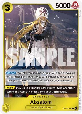 Absalom card from The Azure Sea's Seven