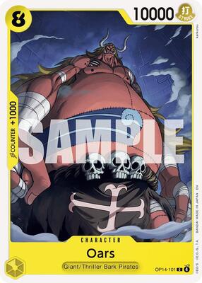Oars card from The Azure Sea's Seven