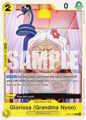 Gloriosa (Grandma Nyon) card from The Azure Sea's Seven