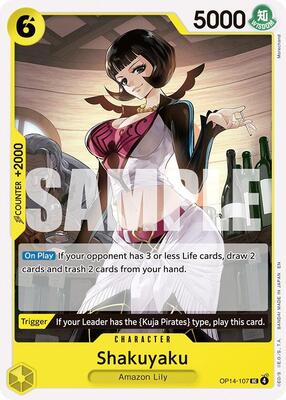 Shakuyaku card from The Azure Sea's Seven