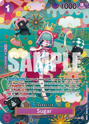 Sugar - OP10-065 (SP) card from The Azure Sea's Seven