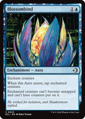 Blossombind card from Lorwyn Eclipsed