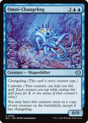 Omni-Changeling card from Lorwyn Eclipsed