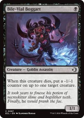 Bile-Vial Boggart card from Lorwyn Eclipsed