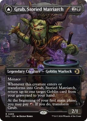 Grub, Storied Matriarch (Borderless) card from Lorwyn Eclipsed