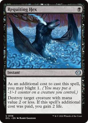 Requiting Hex card from Lorwyn Eclipsed