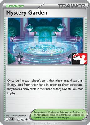 Mystery Garden - 122/132 card from Prize Pack Series Cards