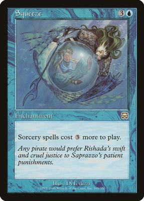 Squeeze card from Mercadian Masques