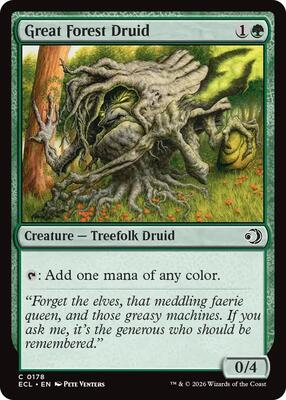 Great Forest Druid card from Lorwyn Eclipsed