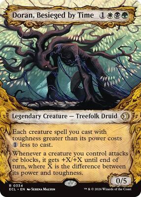 Doran, Besieged by Time (Showcase) card from Lorwyn Eclipsed