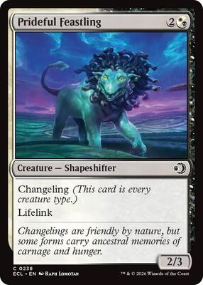 Prideful Feastling card from Lorwyn Eclipsed