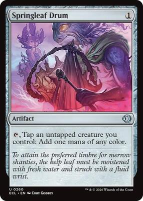 Springleaf Drum card from Lorwyn Eclipsed