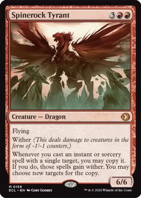 Spinerock Tyrant card from Lorwyn Eclipsed