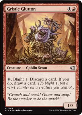 Gristle Glutton card from Lorwyn Eclipsed