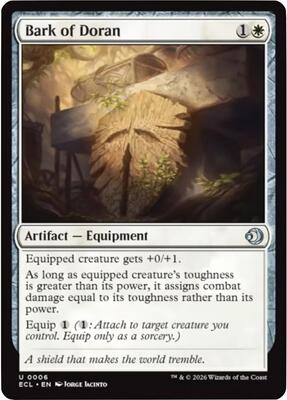 Bark of Doran card from Lorwyn Eclipsed
