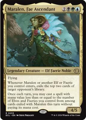 Maralen, Fae Ascendant card from Lorwyn Eclipsed