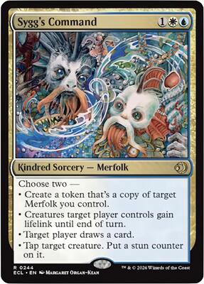 Sygg's Command card from Lorwyn Eclipsed