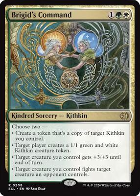 Brigid's Command card from Lorwyn Eclipsed
