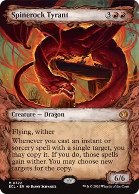 Spinerock Tyrant (0322) (Showcase) card from Lorwyn Eclipsed