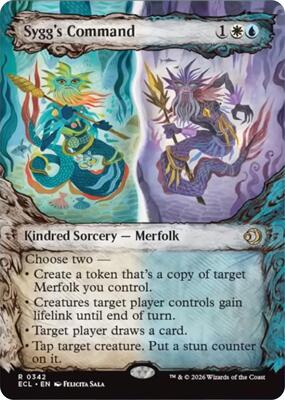 Sygg's Command (Showcase) card from Lorwyn Eclipsed