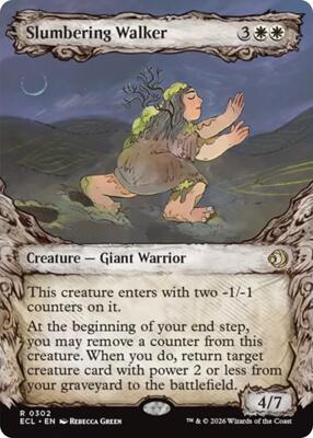 Slumbering Walker (Showcase) card from Lorwyn Eclipsed