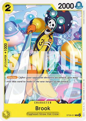 Brook card from Starter Deck 29: Egghead