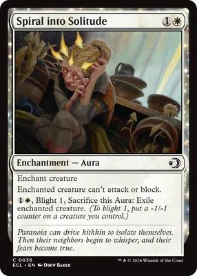 Spiral into Solitude card from Lorwyn Eclipsed