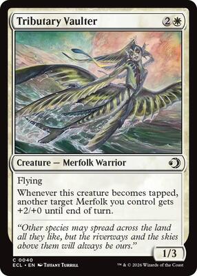 Tributary Vaulter card from Lorwyn Eclipsed