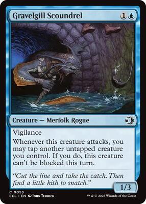 Gravelgill Scoundrel card from Lorwyn Eclipsed
