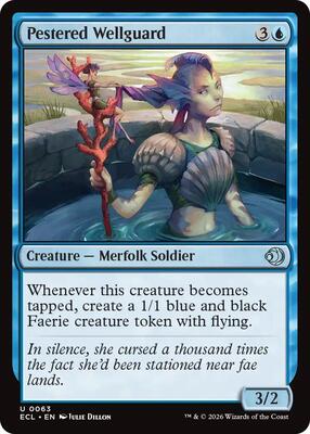 Pestered Wellguard card from Lorwyn Eclipsed