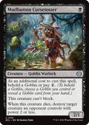 Mudbutton Cursetosser card from Lorwyn Eclipsed
