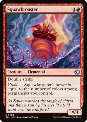 Squawkroaster card from Lorwyn Eclipsed