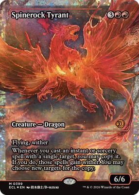 Spinerock Tyrant (0399) (Showcase) (Fracture Foil) card from Lorwyn Eclipsed