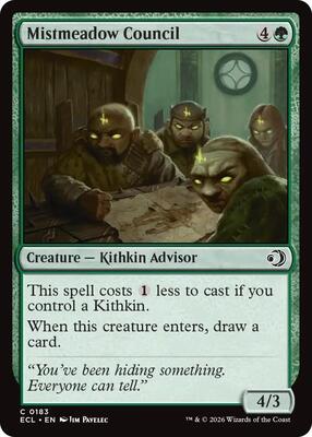 Mistmeadow Council card from Lorwyn Eclipsed