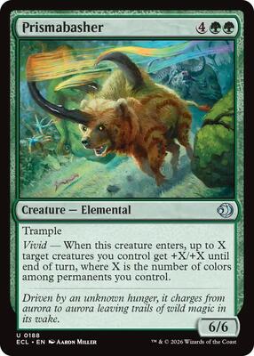 Prismabasher card from Lorwyn Eclipsed