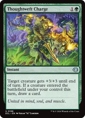 Thoughtweft Charge card from Lorwyn Eclipsed
