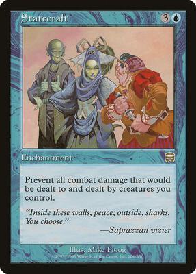 Statecraft card from Mercadian Masques